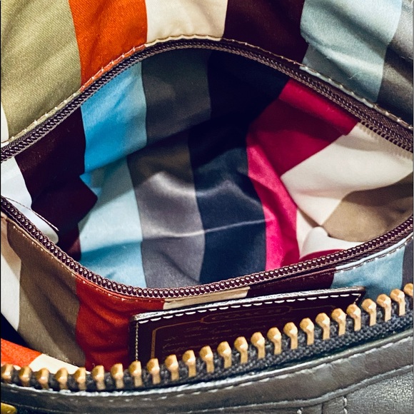 SOLD🌟2xHP🌟Coach Legacy 65th Anniversary Black Vachetta Leather Bag - Picture 10 of 16